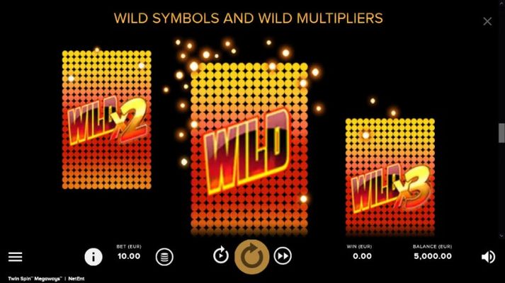 Twin Spin Megaways :: Wild Symbols Rules