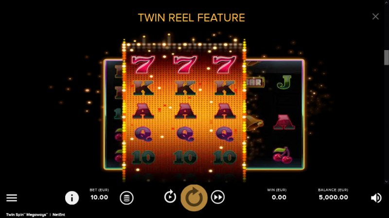 Twin Spin Megaways :: Twin Reel Feature