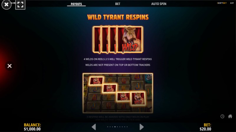 Wild Tyrant Respins