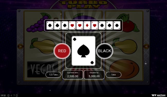 Red or Black Gamble feature