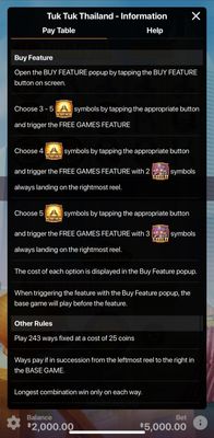 Feature Rules 2