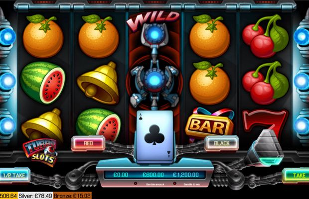 Turbo Slots 81 :: Red or Black Gamble Feature