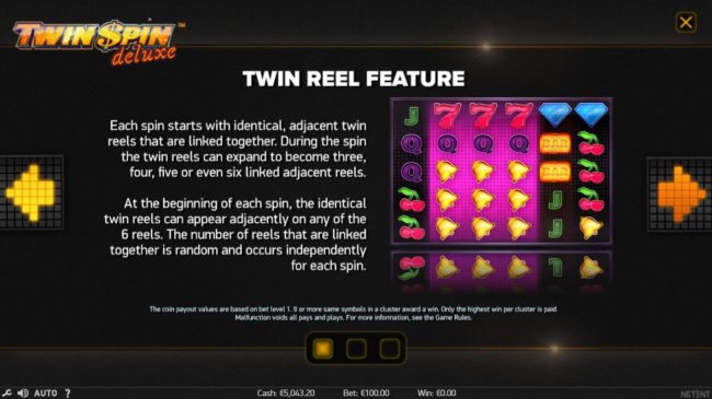 Twin Reel Feature Rules