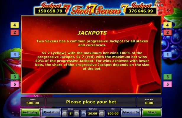 Jackpot Rules