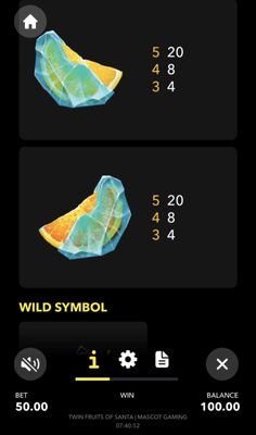 Low Value Symbols Paytable