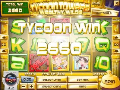 Multiple winning paylines triggers a big win!
