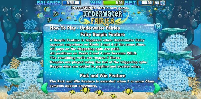 Fairy Respin Feature Rules