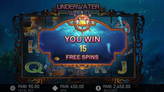 15 Free Spins