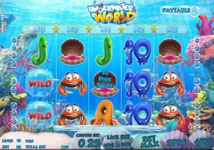 10 free spins awarded