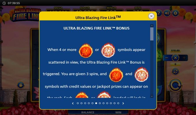 Ultra Blazing Fire Link :: Bonus Feature