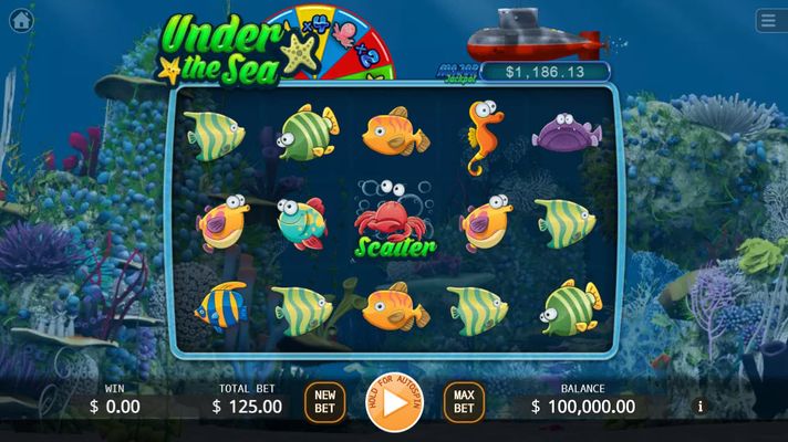 Under the Sea :: Main Game Board