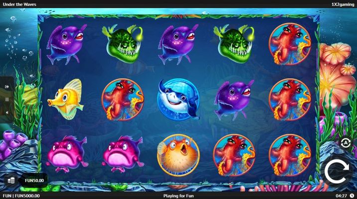 Play slots at Cosmik: Cosmik featuring the Video Slots Under the Waves with a maximum payout of $100,000