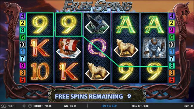 Free Spins Game Board