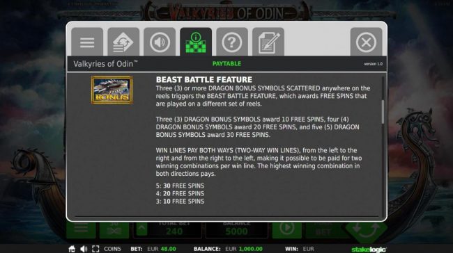 Beast Battle Feature Rules