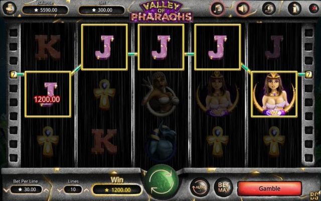 A 1200 big win triggered by a five of a kind