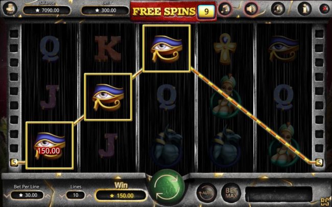 Free Spins Game Board