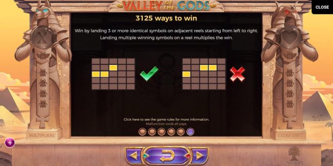 3125 Ways to Win Rules
