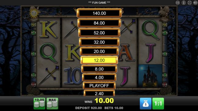 Ladder Gamble Feature Game Board