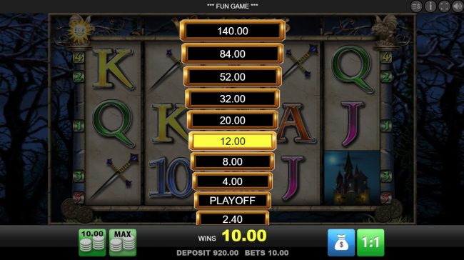 Ladder Gamble Feature Game Board