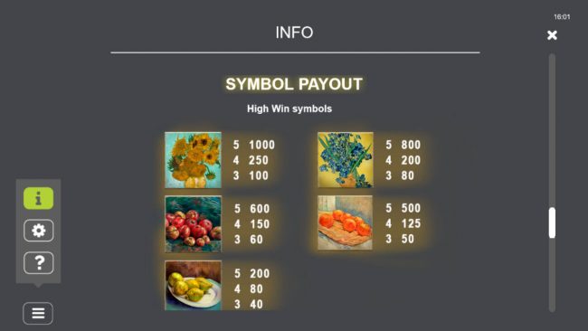 High Value Symbols