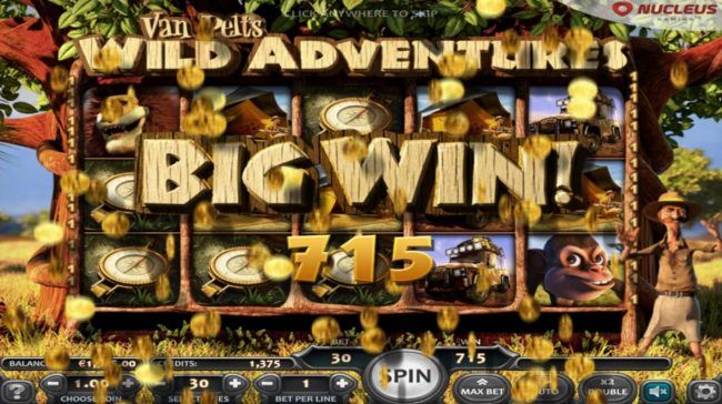 Free Spins Feature Pays Out A Total of 715 credits