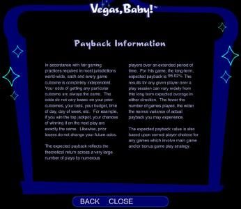 payback information