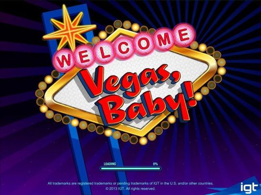 Splash screen - game loading - Vegas Theme