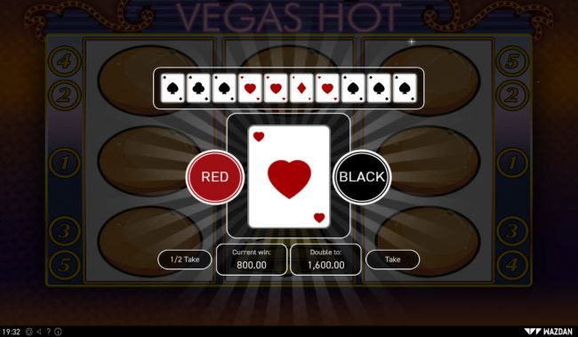 Red or Black Gamble feature