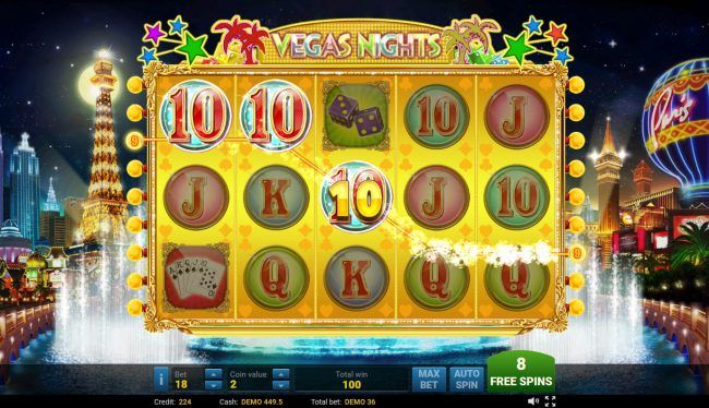 Free Spins Game Board