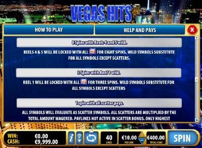 free spins pays