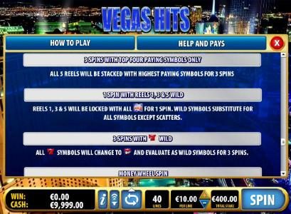 free spins pays continued