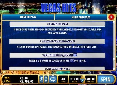 free spins pays continued