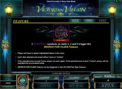 bonus feature rules