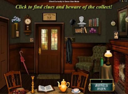 click to fin clues and beware of the collect