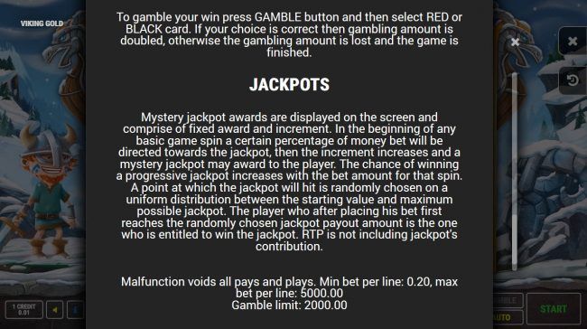 Jackpot Rules