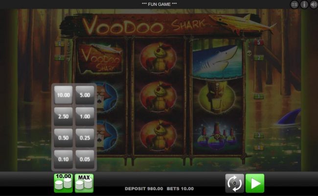 Click on the Stake button to select from 1 of 8 available betting line options