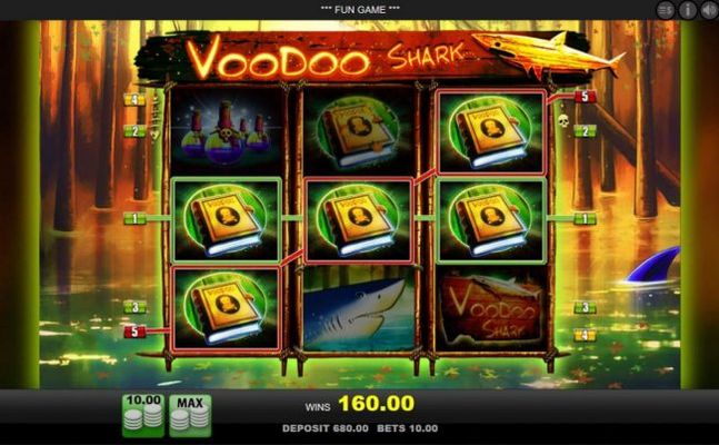 A 160.00 jackpot triggered by a pair of winning paylines.