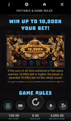 Win up to 10,000X Your Bet