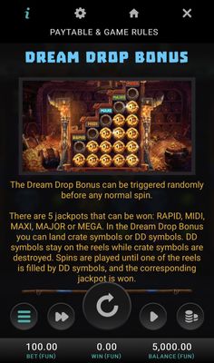 Dream Drop Bonus