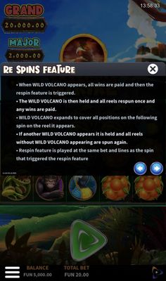 Re-Spins Feature