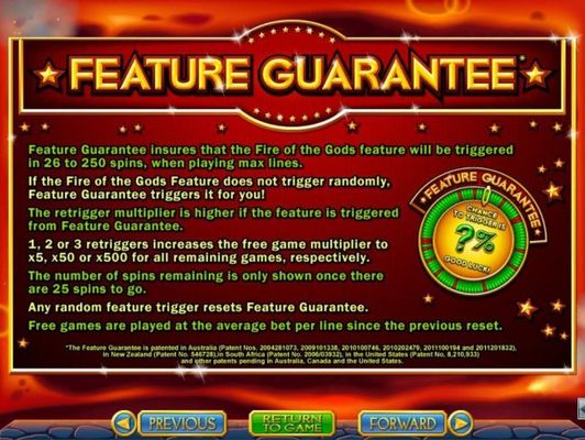 Feature Guarantee Rules