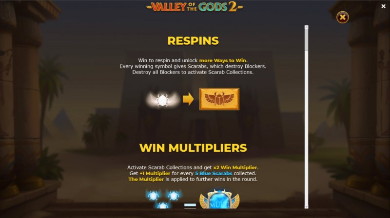 Valley of the Gods 2 :: Respin Feature