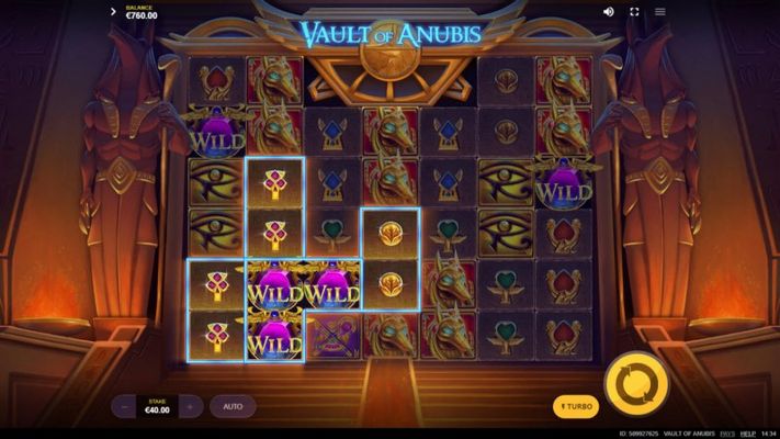 Vault of Anubis :: Multiple winning combinations