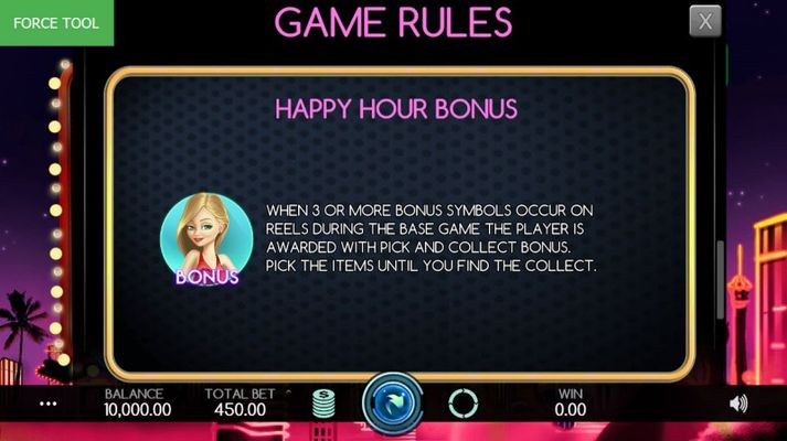 Happy Hour Bonus