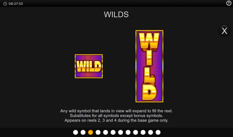 Vegas Cash Spins :: Wild Symbol Rules