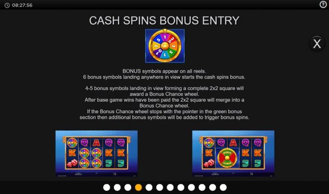 Vegas Cash Spins :: Scatter Symbol Rules
