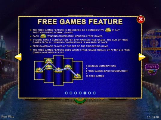 Free Games Feature