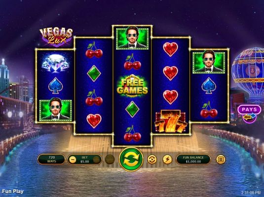 Vegas Lux :: Main Game Board