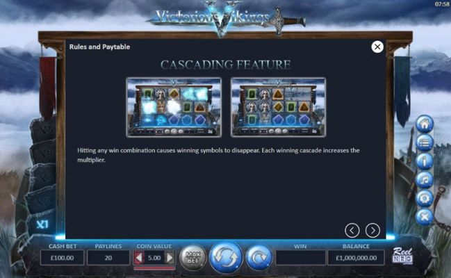 Victorious Vikings :: Cascading Feature