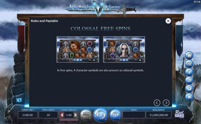 Victorious Vikings :: Colossal Free Spins